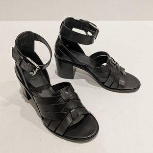 NIB Frye Bianca Huarache Block Sandals Sz 6